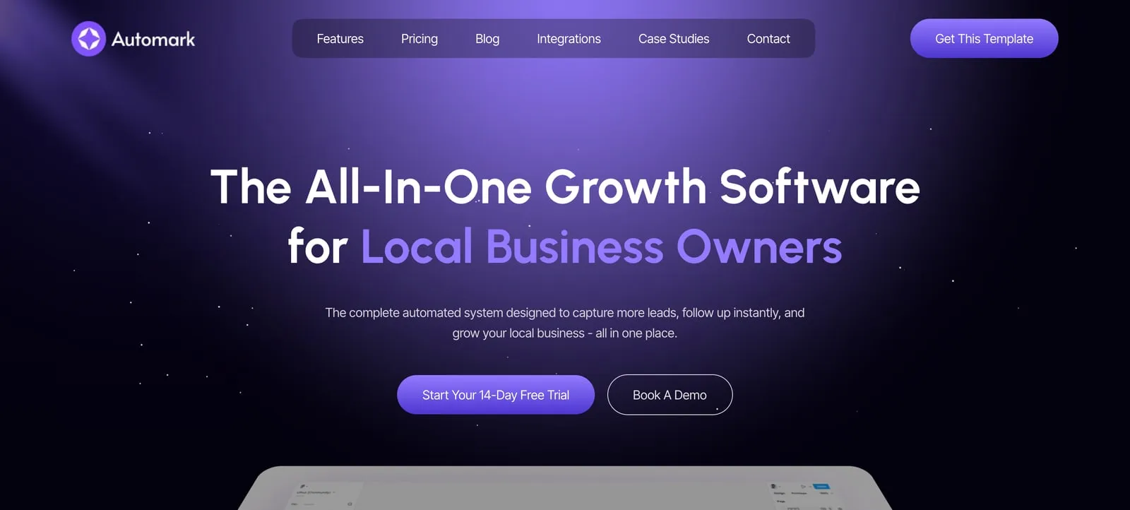 Astro + GoHighLevel Website Template screenshot